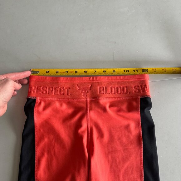 Under Armour Heat Gear Project Rock Compression Bike Shorts Womens size Small - Picture 7 of 9